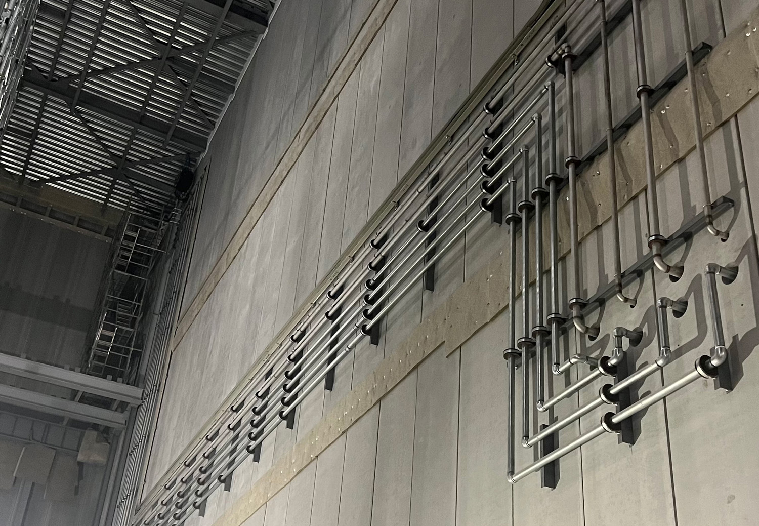 冷凍倉庫新設配管工事