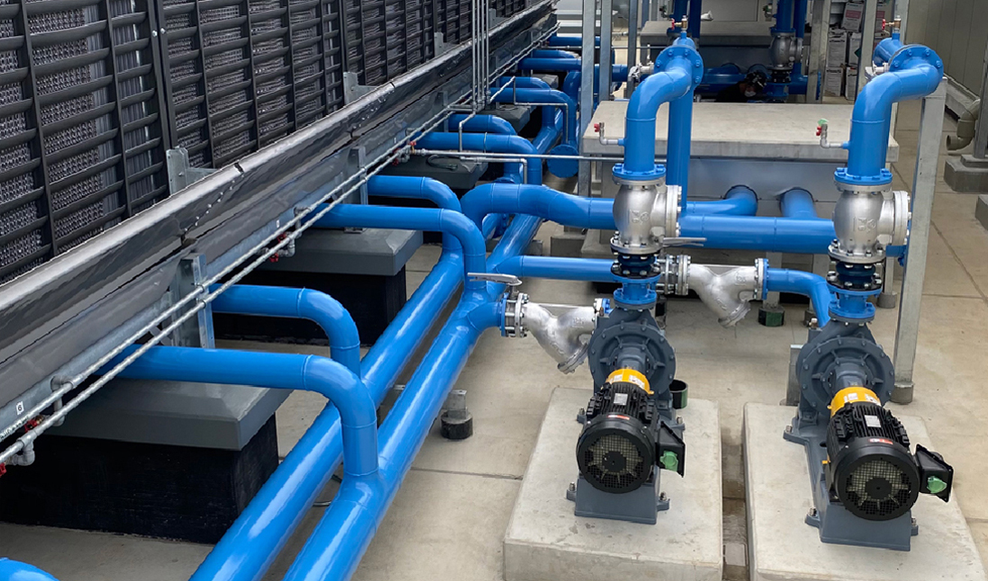 冷却水配管工事