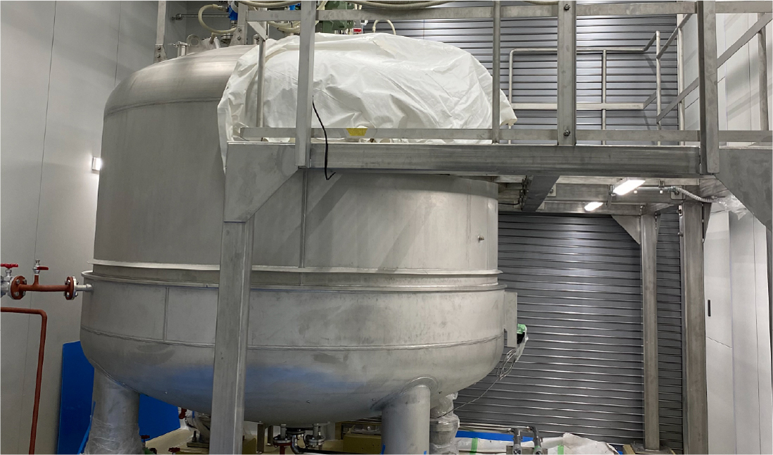 ステンレス架台設置工事