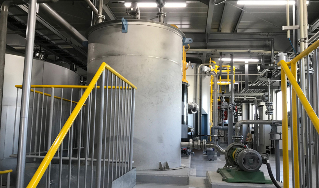 プラント内設備一式の製作・設置工事